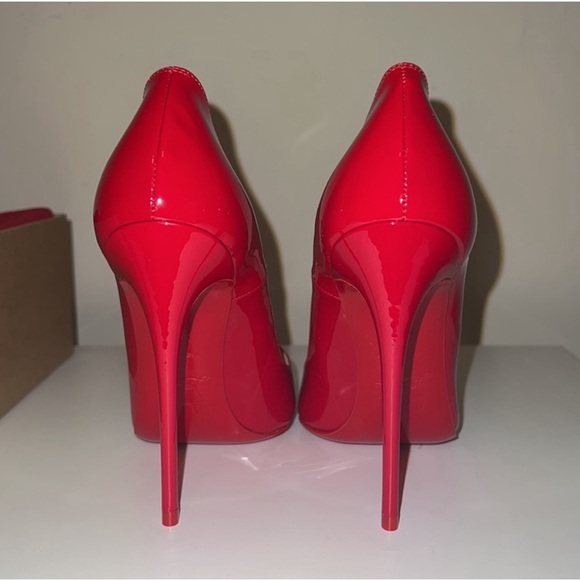Christian Louboutin Pigalle Follies 100 Patent Leather Pumps BNIB 35 - Picture 2 of 5